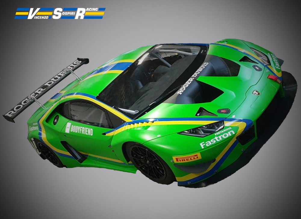 I’m very happy to join VSR and to race the 63 Lamborghini.